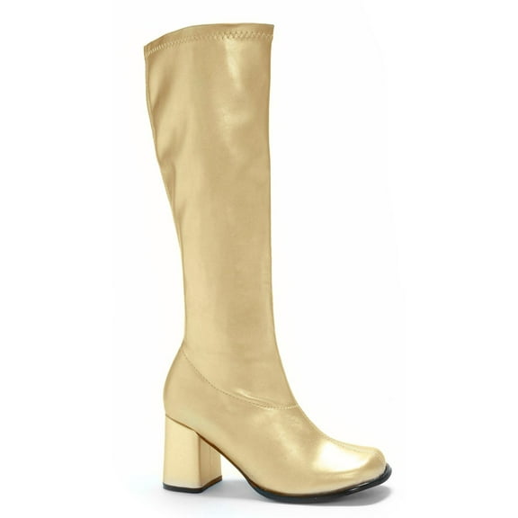 Women's Gold Gogo Boots