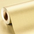 Gold Wrapping Paper Roll, Thick Gift Wrap Paper Featuring Solid Color ...