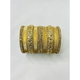 thumbnail image 1 of Gold & Yellow Colored Bangles, 1 of 4