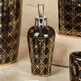 thumbnail image 1 of Gold and Black Beauty Geometric Ceramic Bath Lotion Soap Dispenser Lotion Soap Dispenser, 1 of 1