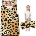 thumbnail image 1 of Gold and Black Of Leopard Print Toddler Nap Mats for Kids Preschool,Sleeping Mat Bag or Kids,Toddler Sleeping Bag,Toddler Nap Mat or Daycare, 1 of 6