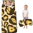 thumbnail image 1 of Gold and Brown Of Leopard Print Toddler Nap Mats for Kids Preschool,Sleeping Mat Bag or Kids,Toddler Sleeping Bag,Toddler Nap Mat or Daycare, 1 of 6