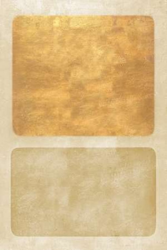 Gold and Cream Canvas Art - Shelley Lake (20 x 28)