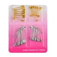 thumbnail image 1 of eZthings® Safety Pins Set For Arts and Sewing Crafts (Gold and Silver), 1 of 5