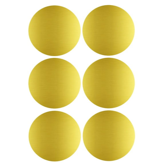 Gold foil Stickers dots Adhesive Label Tags for Gift Packaging 540 Pack by Royal Green