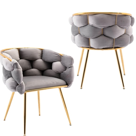 Gold - footed scratch - proof chair-Hardwood floors, safe to use