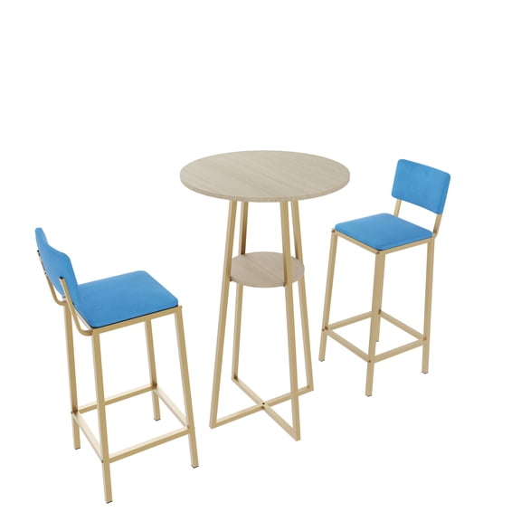 Gold frame with storage / Ideal for small spaces and long - sitting comfort