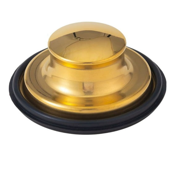 Gold kitchen sink anti-clogging filter garbage disposal cover