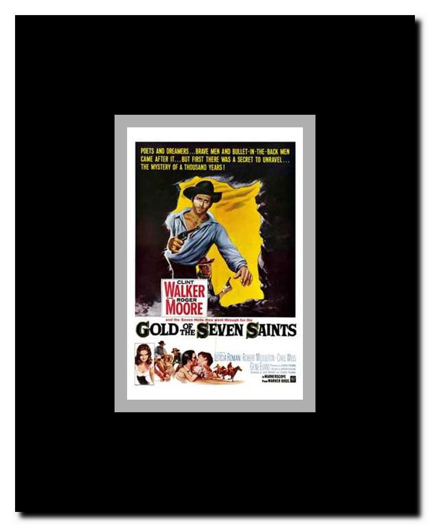 Gold of the 7 Saints Framed Movie Poster
