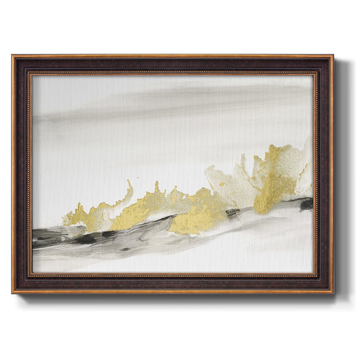 Gold on the Horizon II Premium Framed Canvas- Ready to Hang