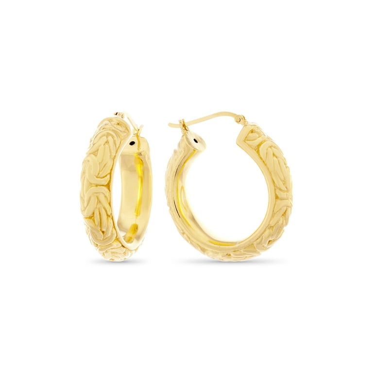 Byzantine hoop earrings new arrivals