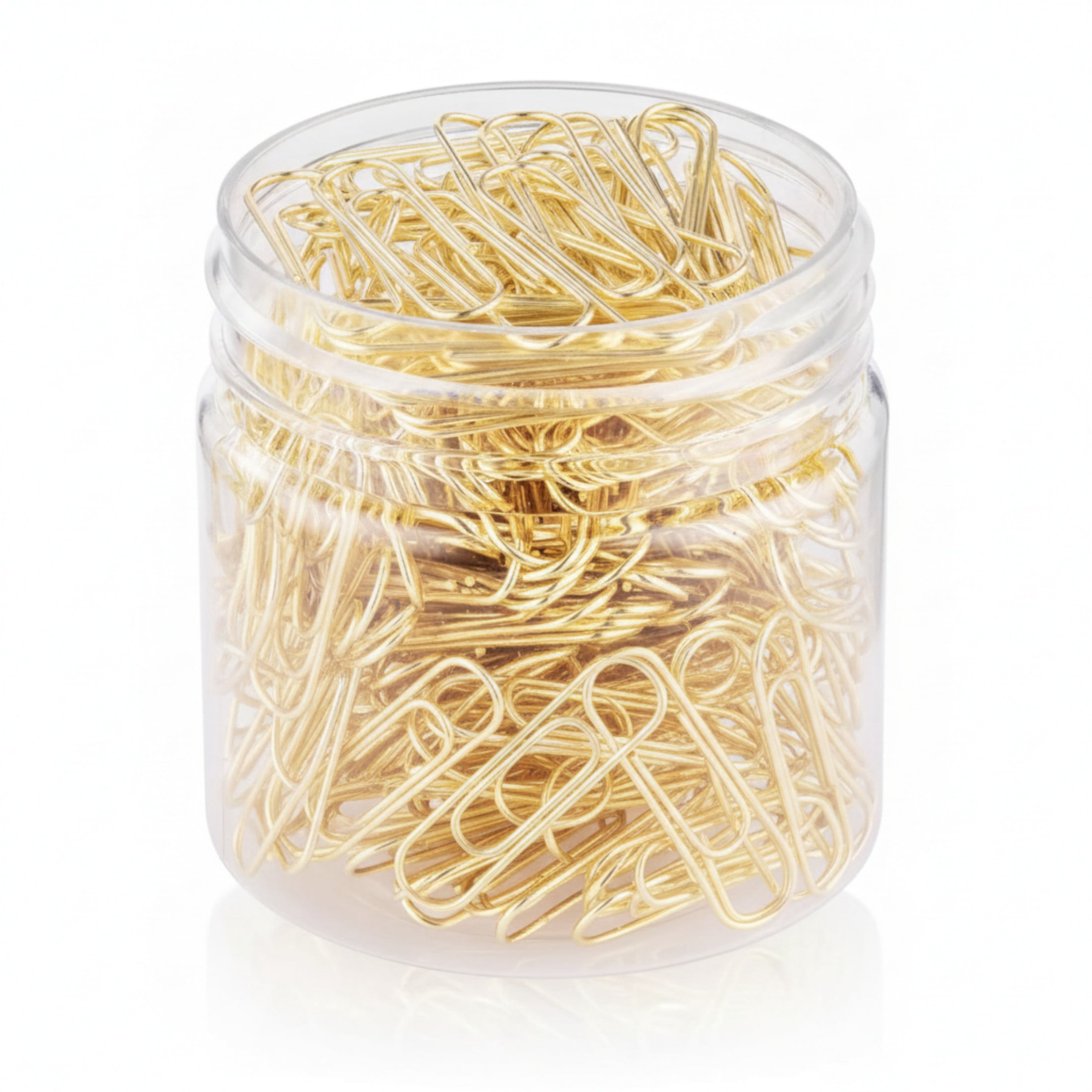 Paper Fastners Box Gold paper clips, small 1.1 inch paperclips, 300 count paper clips bulk ...
