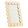 thumbnail image 1 of Gold plate polished DISCS design 4x6 frame - 4x6, 1 of 1