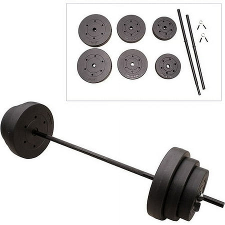 Gold's Gym 100 Lbs. Cement Exercise Weights Set
