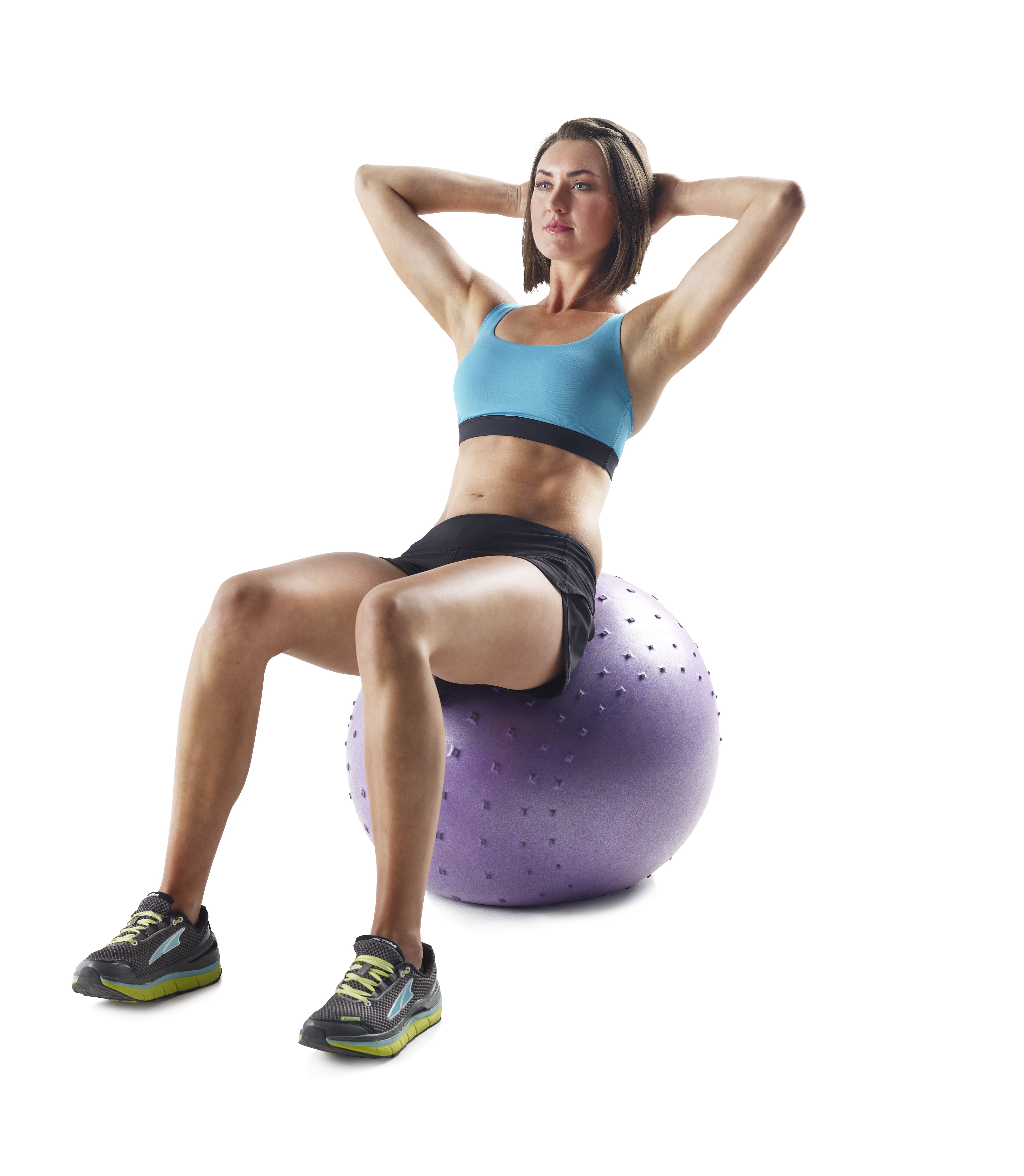 Gold's Gym 55 cm Anti-Burst Performance Exercise Ball with Pump