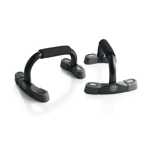 Gold's Gym Angled Grip Push Up Stands with Anti-Slip Feet