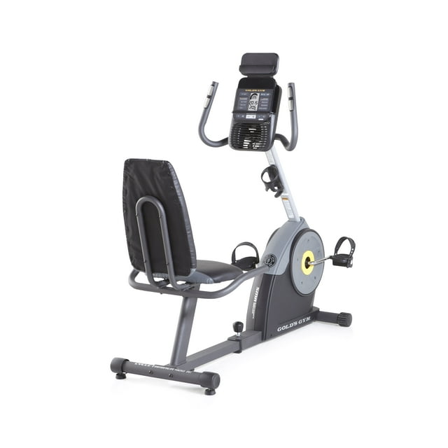 Gold's Gym Cycle Trainer 400 Ri Recumbent Exercise Bike, iFit Compatible