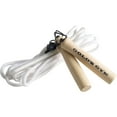 thumbnail image 1 of Gold?s Gym Nylon Jump Rope, 9? with Natural Wood Handles, 1 of 4