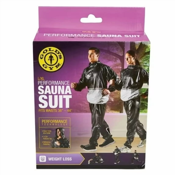 Gold's Gym Performance Sauna Suit, Large/Xtra Large
