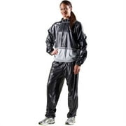 Gold's Gym Performance Sauna Suit, M/L with Durable PVC Material to Help Trap Heat and Promote Sweating