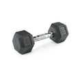 thumbnail image 1 of Gold’s Gym Rubber Hex Dumbbell, 10–35 lbs, Single, 1 of 2