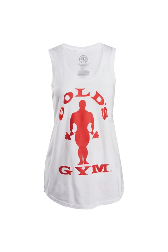 Women's Silhouette Joe Racerback Tank Top - Medium - White