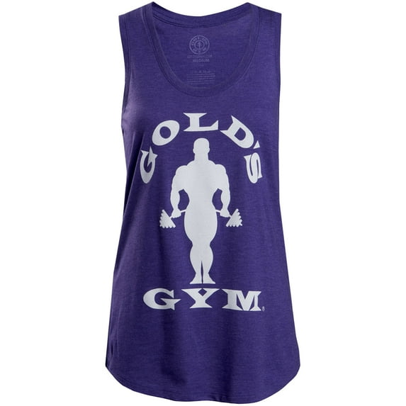 Gold's Gym Women's Silhouette Joe Racerback Tank Top - Small - Purple