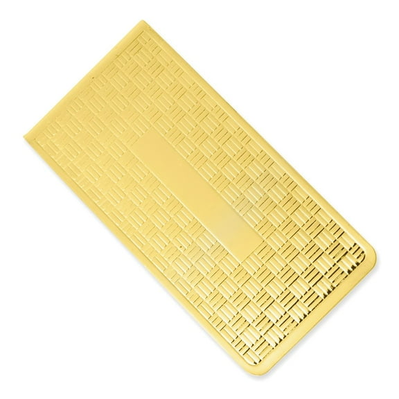 Gold-tone Money Clip