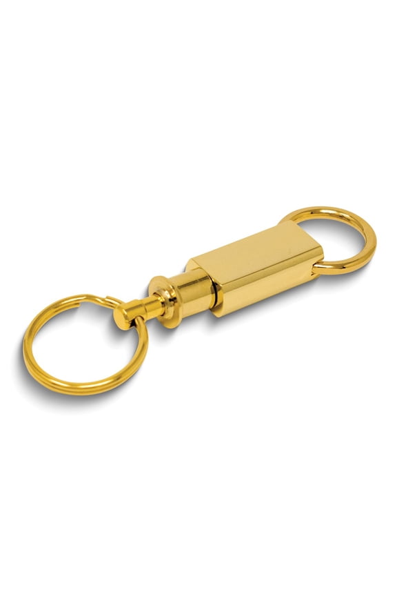 Gold-tone Valet Key Ring