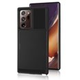 thumbnail image 1 of GoldCherry Case for Samsung Galaxy Note 20 Ultra Case,With Card Holder Wallet Case Slot Armor Slim Dual Layer Protective Cover for Samsung Galaxy Note 20 Ultra 6.9 Inch(Black), 1 of 7