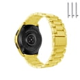 thumbnail image 1 of GoldCherry For Galaxy Gear S2 Classic 42mm Bands,Stainless Steel Smart Wrist Bands Metal Replacement Straps Business Wristband Bracelet for Samsung Galaxy Active/Gear S2 Classic SM-R732(Gold), 1 of 7