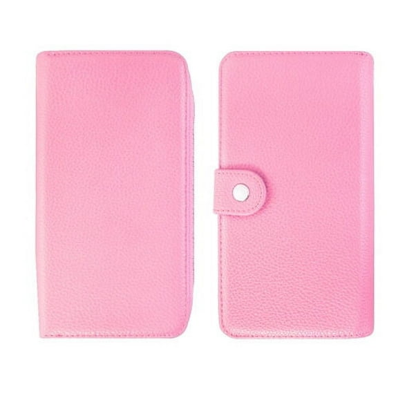 GoldCherry For Galaxy Note 8 Case,Samsung Note 8 Wallet Case,Detachable Magnetic Flip Purse with Wrist Strap and Card Slots Holder Protective Cover for Samsung Galaxy Note 8(Pink)