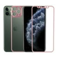 thumbnail image 1 of GoldCherry Front and Back Screen Protector For iPhone 11,2Pcs Tempered Glass [3D Touch] Front and Rear Anti-Fingerprint/Scratch Compatible with iPhone 11 6.1" 2019(Pink), 1 of 7