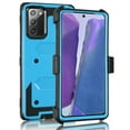 thumbnail image 1 of GoldCherry for Samsung Galaxy Note 20 Ultra Case,Heavy Duty Shockproof Full Body Protection Rugged Hybrid Case Cover with Swivel Belt Clip and Kickstand for Samsung Galaxy Note 20 Ultra(Blue), 1 of 6