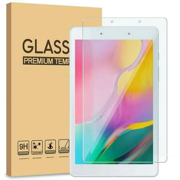 GoldCherry for Samsung Tab A 8.0 Screen Protector for SM-T290 Model,HD No Bubble Anti-Fingerprints 9H Hardness Tempered Glass for Galaxy Tab A 8.0 2019 SM-T290 / T295 Tablet(1 Pcs Screen Protector)
