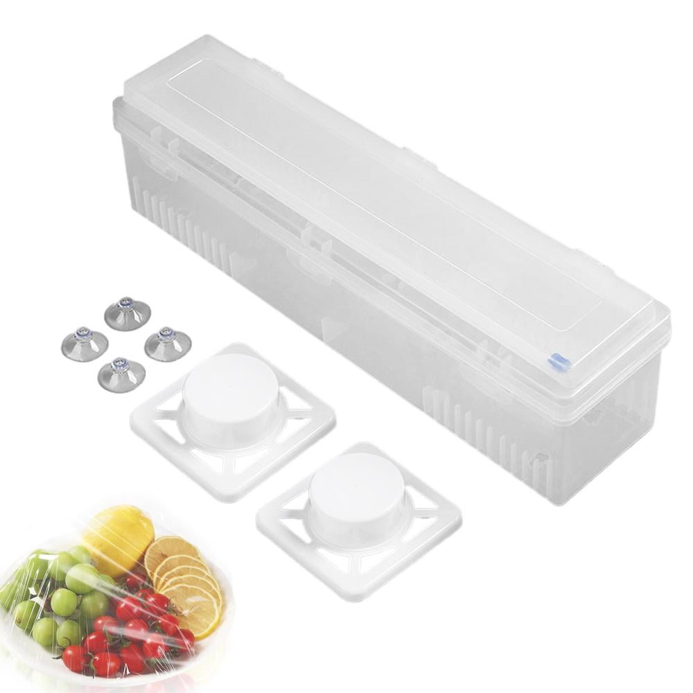 GoldCister Aluminum Foil Dispenser Refillable Food Wrap Slide Cutter