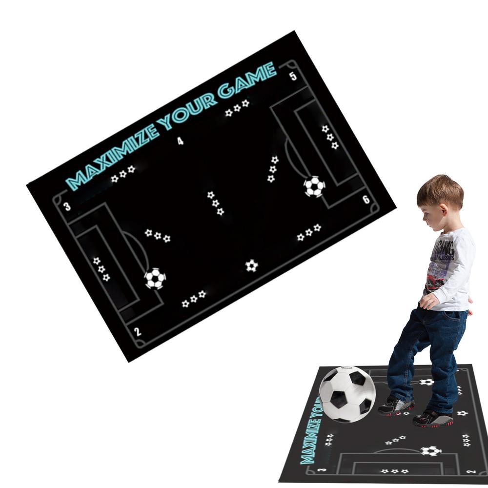 GoldCister Ball Mastery Mat Soccer Silent Absorption AntiSkid Soccer
