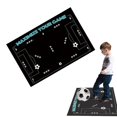 GoldCister Ball Mastery Mat Soccer Silent Absorption AntiSkid Soccer