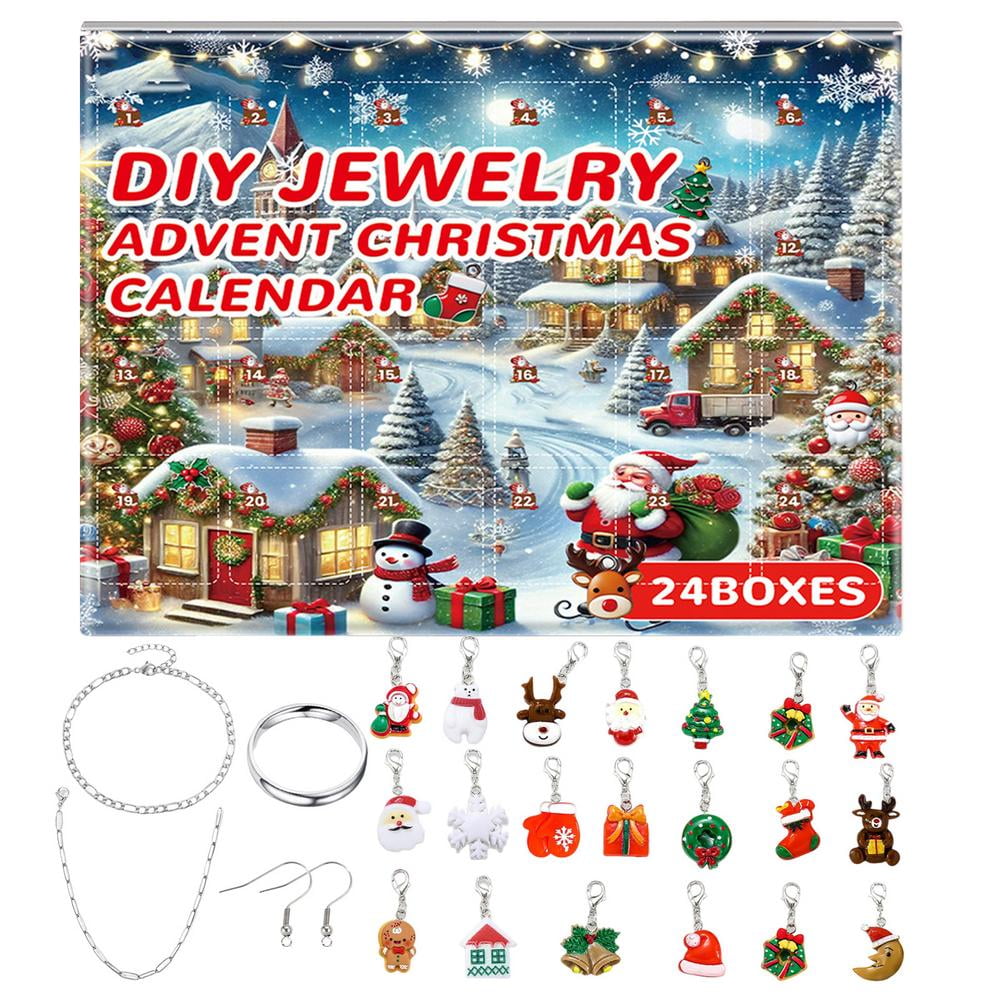 GoldCister Christmas Advent Calendar Bracelets Christmas Countdown GoldCister Christmas Advent Calendar Bracelets Christmas Countdown