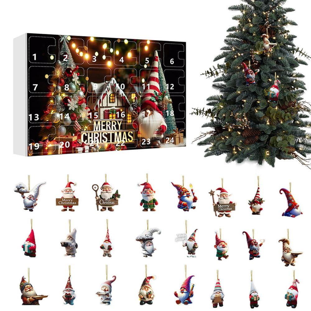GoldCister Gnome Advent Calendars Christmas Countdown Christmas