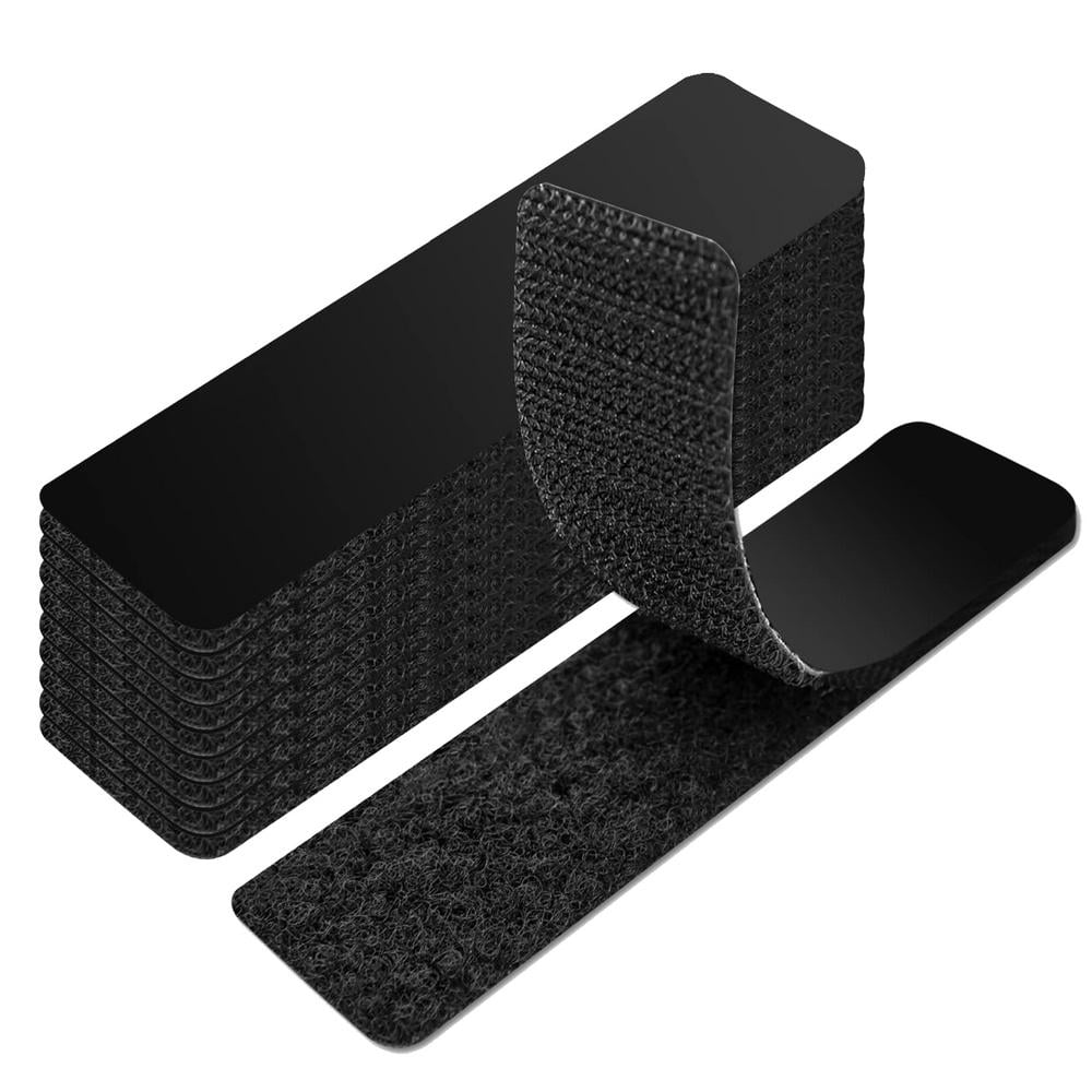 GoldCister Heavy Duty Mounting Tape Sticky Black Strong Pads Flexible