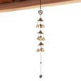 GoldCister Lucky Wind Chimes 3Layer Copper Alloy Yard Chime Energy