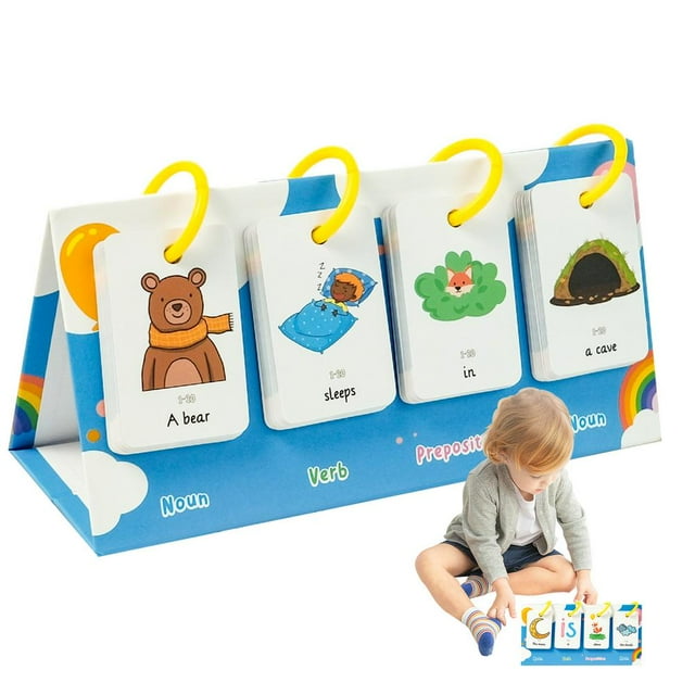 GoldCister Sentence Building for Kids Sentence Building Learning Charts