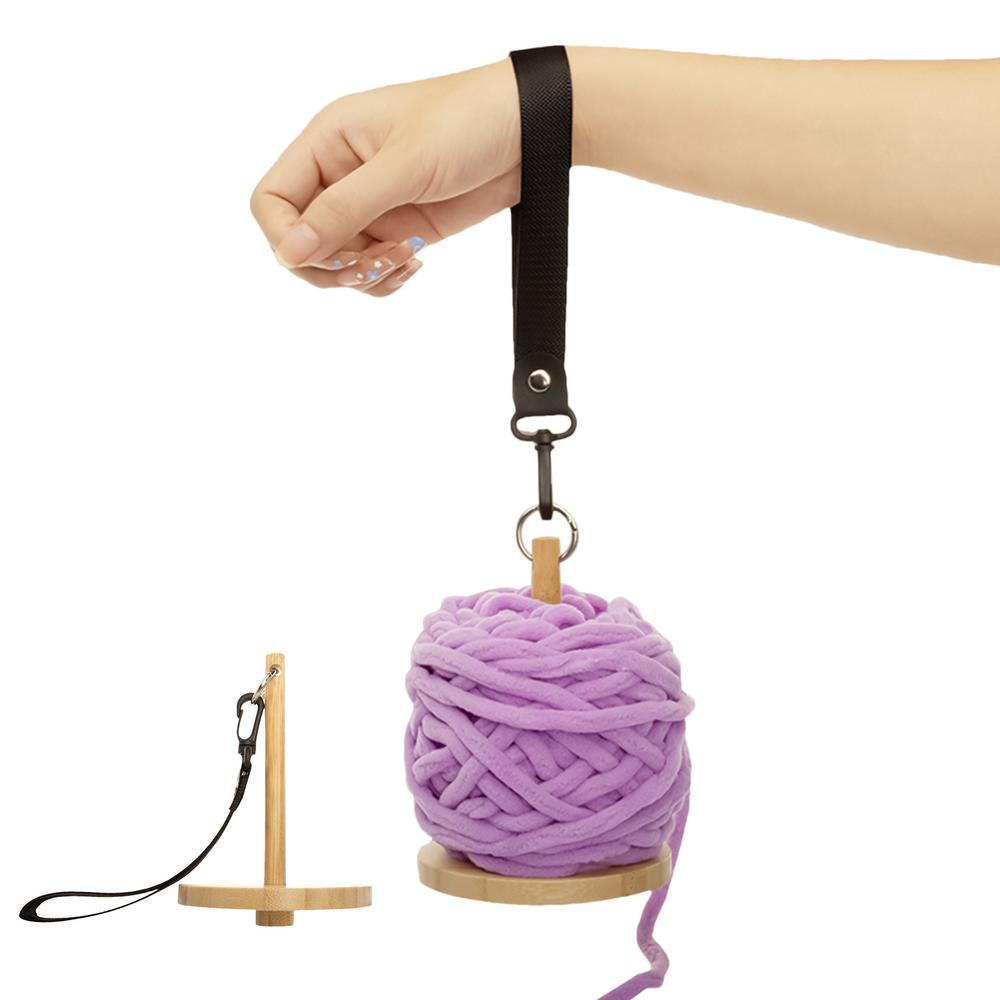 Aazon.co: Wrist Yarn Holder With Wrist Strap,Portable Yarn Holder For...