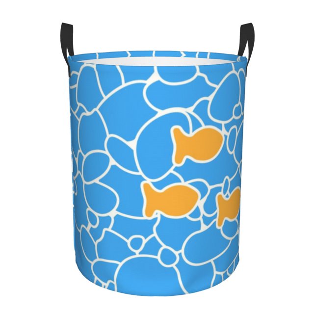 GoldFish Cartoon Laundry Hamper Large Clothes Storage Basket Toy Bin