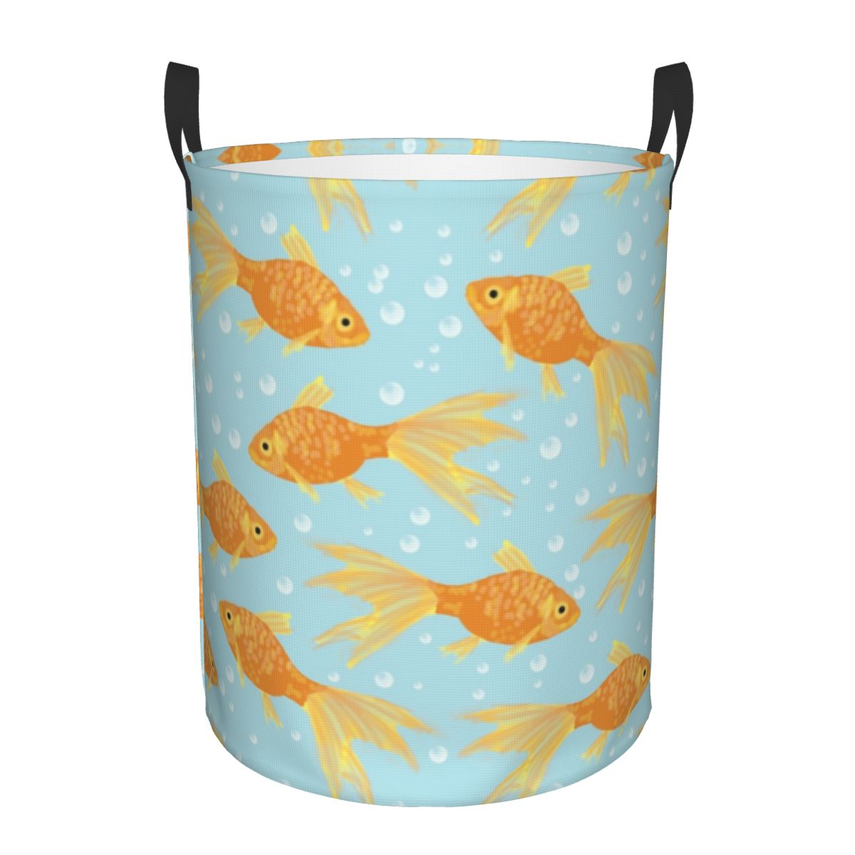 GoldFish Cartoon Laundry Hamper Large Clothes Storage Basket Toy Bin