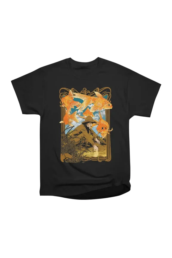 GoldFish Miner T-Shirt Tee Gift For Him Merch For Her Apparel For Friend