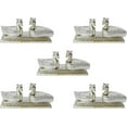 thumbnail image 1 of GoldGiftIdeas Metal Silver Plated Duck Pair Kankavati for Women, Return Gifts for Pooja, Sindoor Dani for Gift, Haldi-Kumkum Holder for Home (Pack of 5), 1 of 5