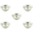 thumbnail image 1 of GoldGiftIdeas Pure Silver Bowl Set for Return Gift, Silver Prashad Bowl for Pooja, Silver Bowl for Annaprasanam, Silver Pooja Items for Home (Pack of 10), 1 of 6