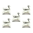 thumbnail image 1 of GoldGiftIdeas Silver Plated Duck Kankavati for Ladies, Sindoor Dani for Marriage, Return Gifts, Pooja Articles for Home, Occasional Gift (Pack of 5), 1 of 4